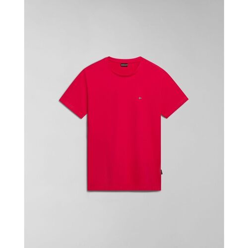 textil Hombre Tops y Camisetas Napapijri SALIS SS SUM NP0A4H8D-R25 RED BARBERRY Rojo