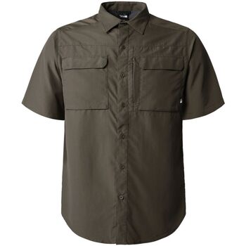 textil Hombre Camisas manga larga The North Face NF0A4T19 M SS SEQUOIA-21L NEW TAUPE Marrón