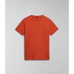 textil Hombre Tops y Camisetas Napapijri SALIS SS SUM NP0A4H8D-621 BURNT ORANGE Naranja