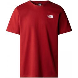 textil Hombre Tops y Camisetas The North Face NF0A87NP M SS BOX NSE TEE-POJ IRON RED Rojo