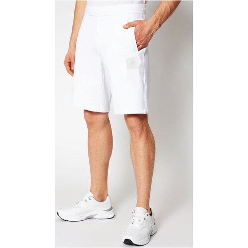 textil Hombre Pantalones cortos EAX 8NZSPQ ZJ1ZZ - Hombres Blanco