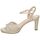 Zapatos Mujer Sandalias Menbur 23648 Oro