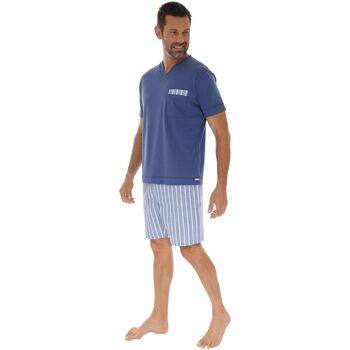 textil Hombre Pijama Pilus FREDDI Azul