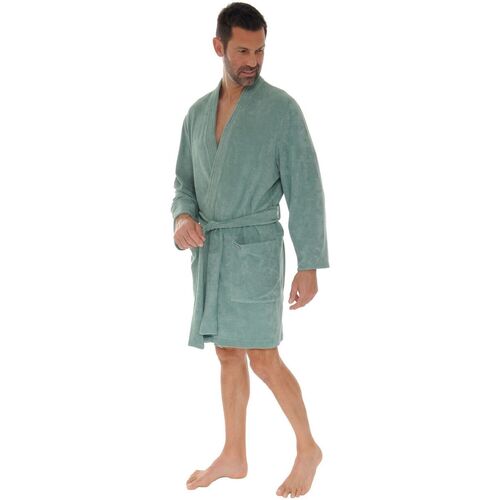 textil Hombre Pijama Pilus FELICIEN Verde