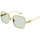 Relojes & Joyas Mujer Gafas de sol Gucci Occhiali da Sole  GG1434S 003 Oro