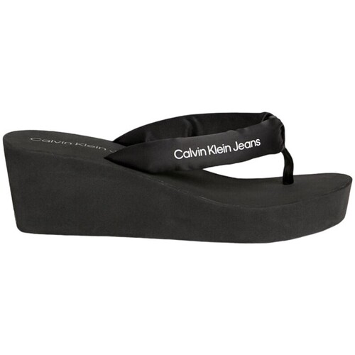 Zapatos Mujer Chanclas Calvin Klein Jeans YW0YW01397 0GM Negro