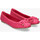 Zapatos Mujer Bailarinas-manoletinas D'angela 26056 Rosa