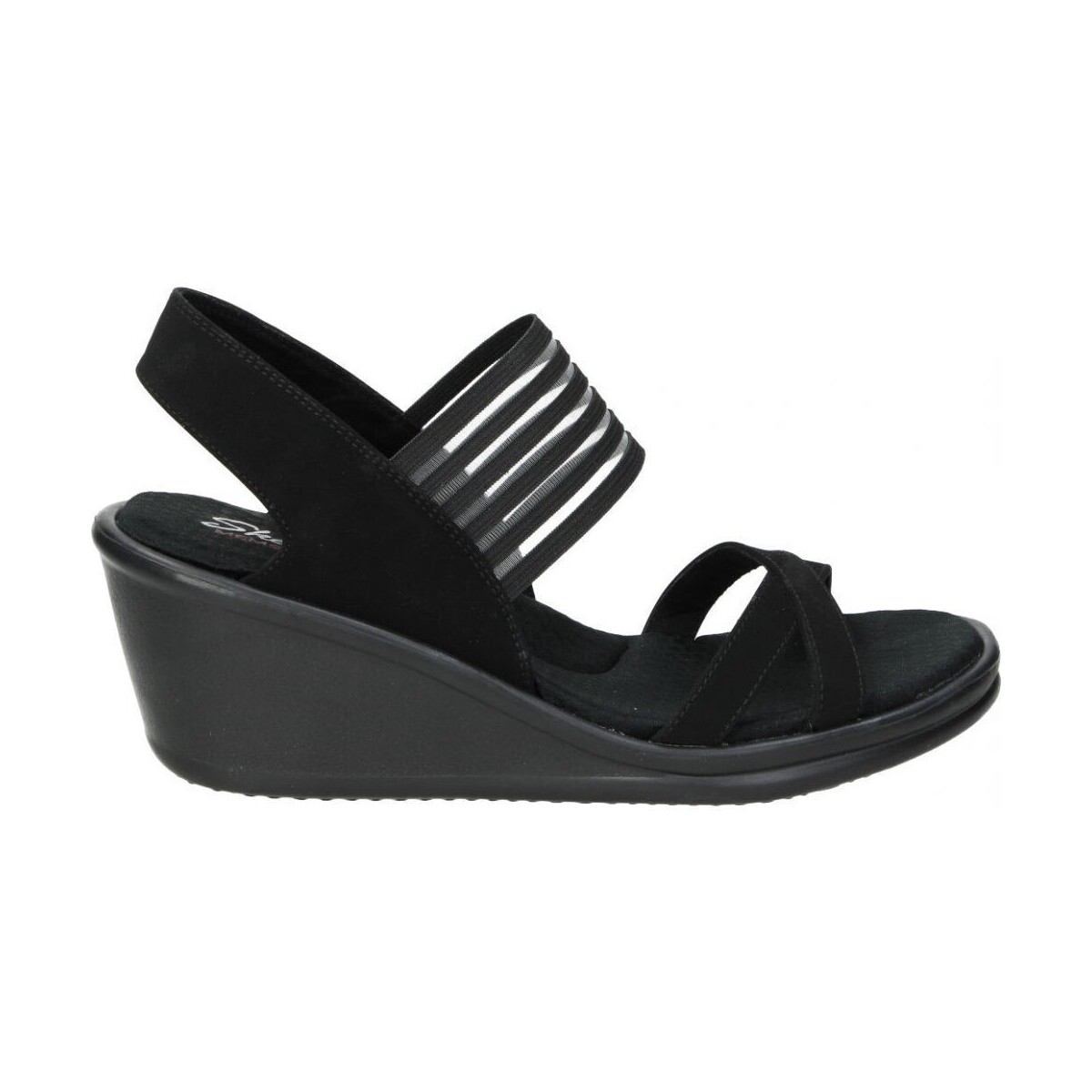 Zapatos Mujer Sandalias Skechers 31597-BBK Negro