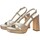 Zapatos Mujer Zapatos de tacón Menbur 25459 Oro