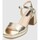 Zapatos Mujer Sandalias Kamome SANDALIA  TRENDS XANDRA ORO Oro