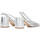 Zapatos Mujer Sandalias Pon´s Quintana Sandalia de tacón  Osaka piel plata Otros