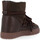 Zapatos Mujer Low boots Inuikii Bota  Zapatilla  Classic en piel marrón y ante Otros