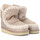 Zapatos Mujer Low boots Mou Botín  Eskimo 18 de piel de oveja metalizada color Otros