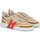 Zapatos Deportivas Moda Hogan Zapatilla man  -3R en lona marrón y roja Otros