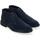 Zapatos Botas de caña baja Hogan Botín  H576 en ante azul Otros