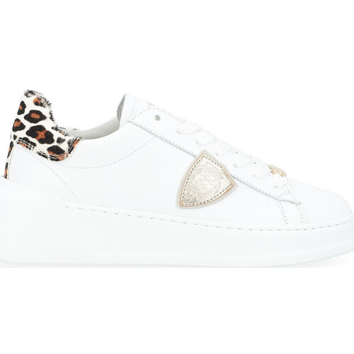 Zapatos Mujer Deportivas Moda Philippe Model Zapatilla  Templo Bajo blanco con detalles de Otros