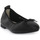 Zapatos Mujer Bailarinas-manoletinas Keys BLACK Negro
