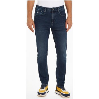 textil Hombre Pantalones Tommy Jeans DM0DM18745 - Hombres Azul