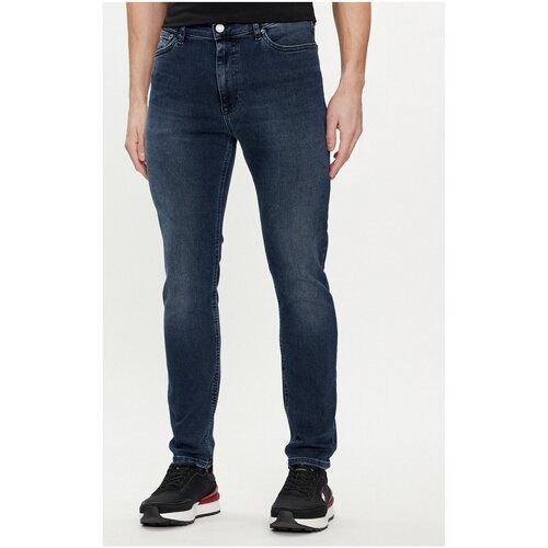 textil Hombre Pantalones chinos Tommy Jeans DM0DM18753 - Hombres Azul