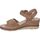 Zapatos Mujer Sandalias Amarpies ABZ26617 Marrón