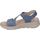 Zapatos Mujer Sandalias Amarpies ABZ26560 Azul