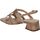 Zapatos Mujer Sandalias D'angela DKO26134-M Marrón