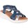 Zapatos Mujer Sandalias Oh My Sandals 5406 Azul