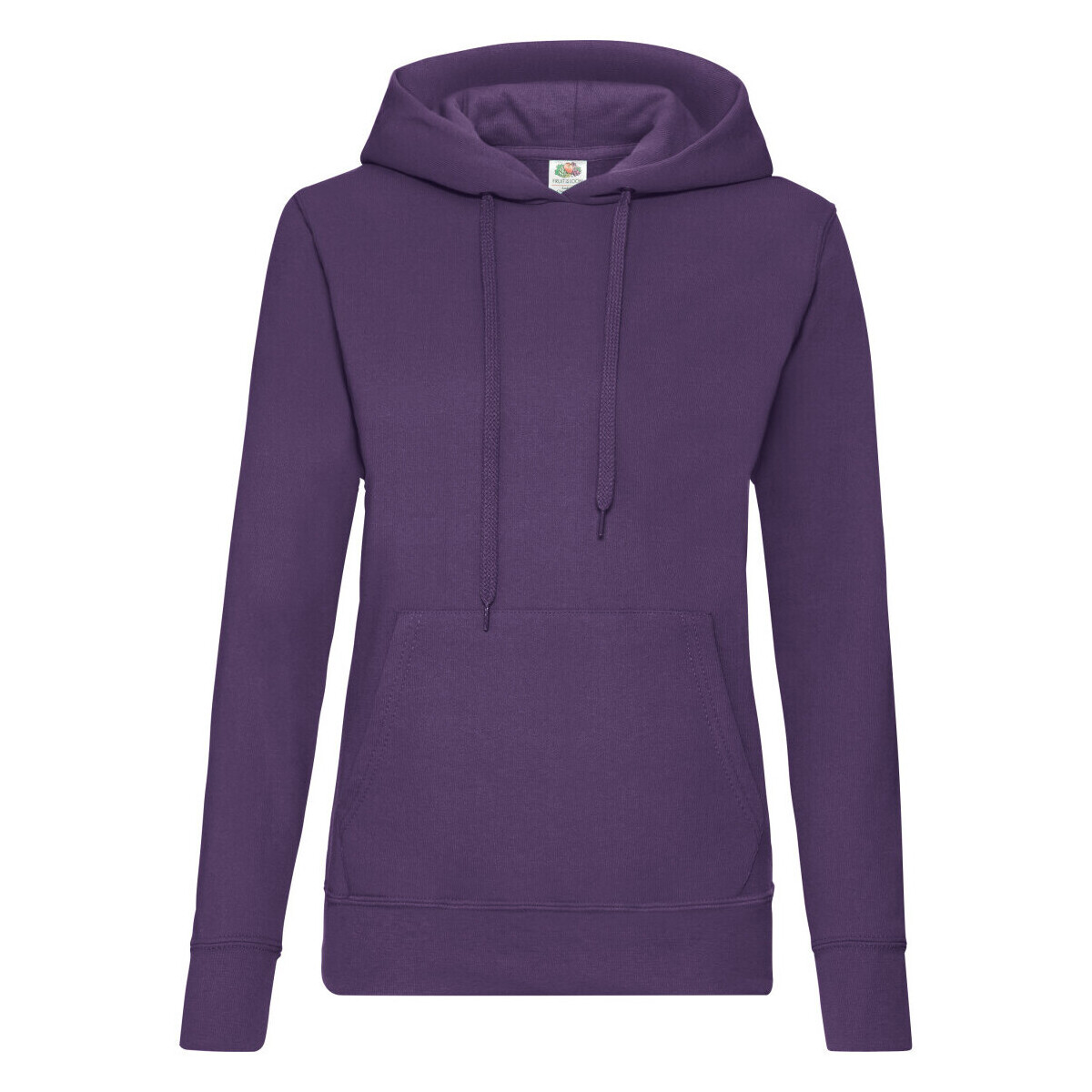 textil Mujer Sudaderas Fruit Of The Loom Classic 80/20 Violeta