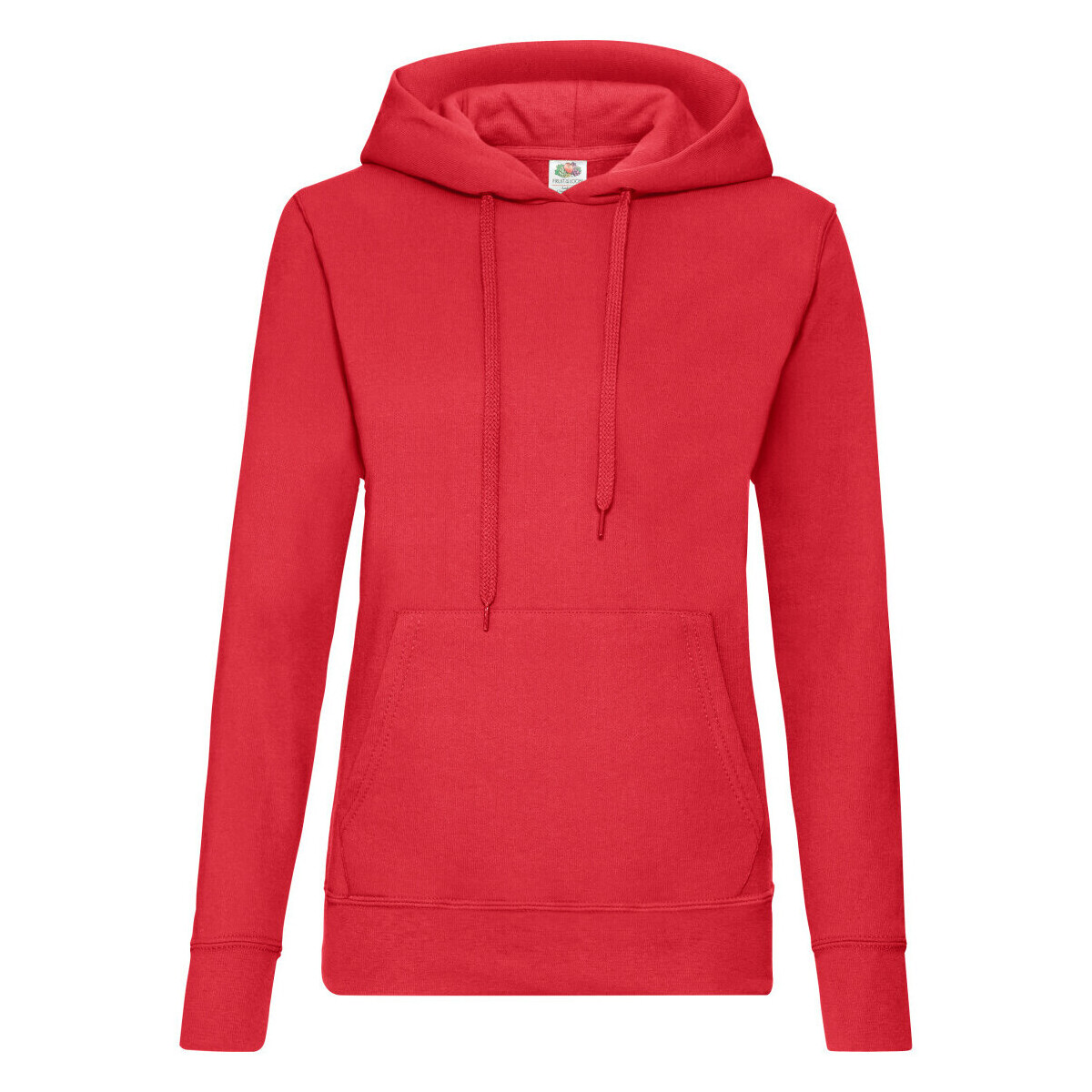 textil Mujer Sudaderas Fruit Of The Loom Classic 80/20 Rojo