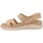 Zapatos Mujer Sandalias Suave By Leyland 3350 Beige