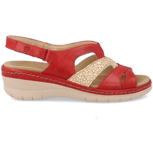Zapatos Mujer Sandalias Suave By Leyland 3263 Rojo