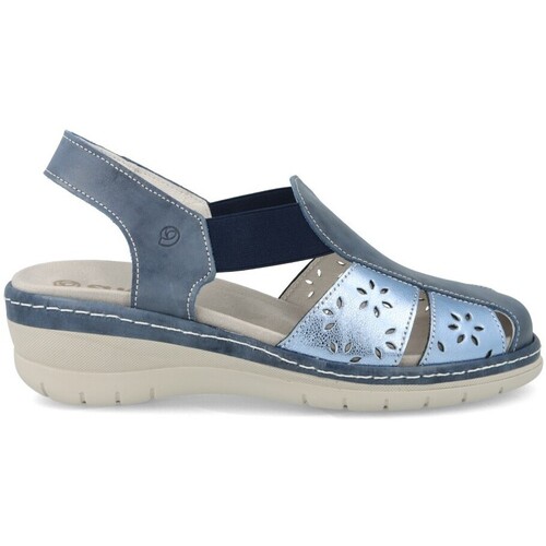 Zapatos Mujer Sandalias Suave By Leyland 3265 Azul