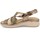 Zapatos Mujer Sandalias Suave By Leyland 3316 Oro