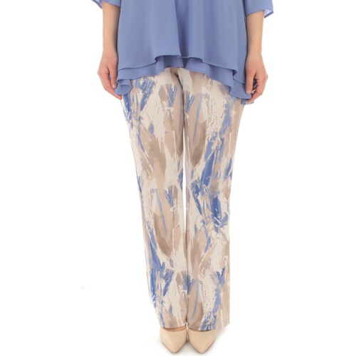 textil Mujer Pantalones con 5 bolsillos Gigliorosso 24034 Azul
