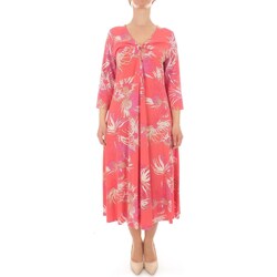 textil Mujer Vestidos largos Gaia Life GF327114865 Rosa