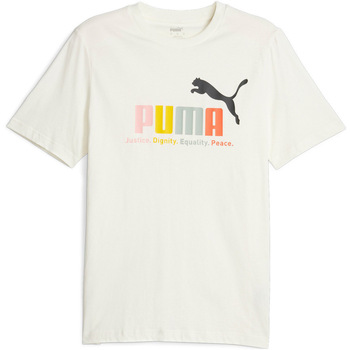textil Hombre Polos manga corta Puma ESS+ Multicolor Tee Multicolor