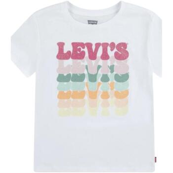 textil Niña Camisetas manga corta Levi's 3EK859-W1T Blanco