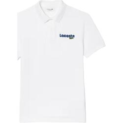 textil Hombre Camisetas manga corta Lacoste PH742600 001 Blanco