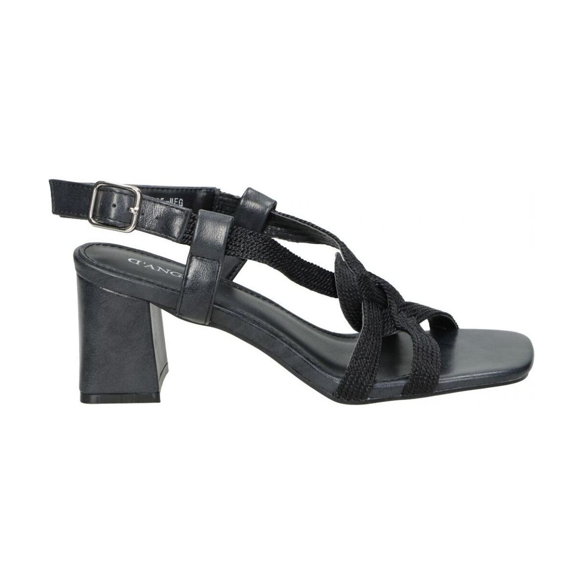 Zapatos Mujer Sandalias D'angela DKO26134-M Negro