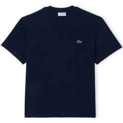 textil Hombre Tops y Camisetas Lacoste Classic Fit T-Shirt - Blue Marine Azul