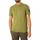 textil Hombre Camisetas manga corta Calvin Klein Jeans Camiseta Regular Con Insignia Verde