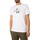 textil Hombre Camisetas manga corta Calvin Klein Jeans Camiseta Con Contorno Perturbado Blanco