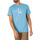 textil Hombre Camisetas manga corta Calvin Klein Jeans Camiseta Con Contorno Perturbado Azul