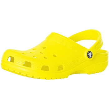 Zapatos Hombre Chanclas Crocs Zuecos Clásicos Amarillo