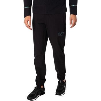 textil Hombre Pantalones de chándal Emporio Armani EA7 Joggers Con Logo En Caja Negro