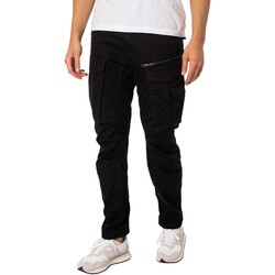 textil Hombre Pantalón cargo G-Star Raw Rovic Pantalones Cargo Cónicos Regulares Con Cremallera 3D Negro