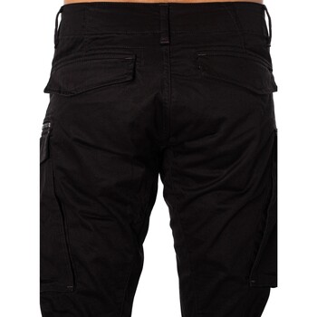 G-Star Raw Rovic Pantalones Cargo Cónicos Regulares Con Cremallera 3D Negro