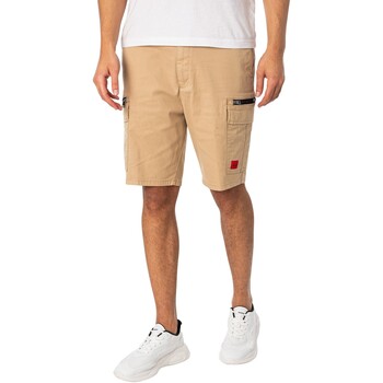 textil Hombre Shorts / Bermudas BOSS Pantalones Cortos Tipo Cargo Johny232d Beige