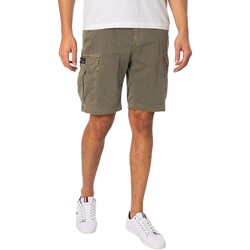 textil Hombre Shorts / Bermudas Tommy Jeans Shorts Cargo Rectos Ethan Verde