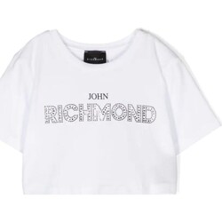 textil Niña Camisetas manga corta John Richmond RGP24145TS Blanco